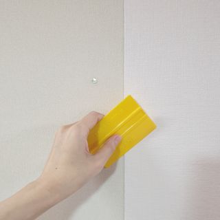 쿠셔니 붙이는 실크단열벽지 50cm x 20m 4olor 중 택1 — 5점을 준 리뷰어가 2022년 1월 올린 사용 사진