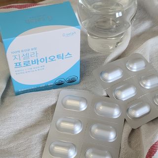 [지셀라] 프로바이오틱스 100억 유산균 보장 (1개월분 / 350mg X 30캡슐) — 5점을 준 리뷰어가 2023년 4월 올린 사용 사진
