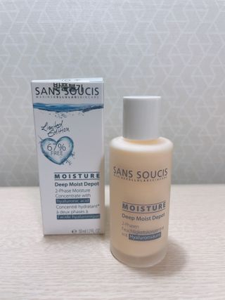 산수시 데포 세럼 수분 물광 비타민 에센스 50ml 기초화장품 — 3점을 준 리뷰어가 2021년 7월 올린 사용 사진