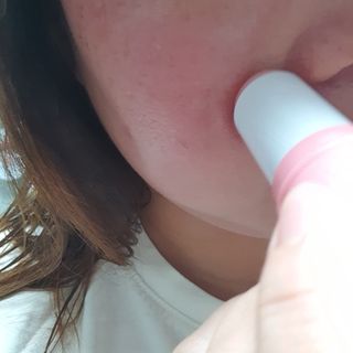 스킨큐어 산다화 카멜리아 안티 링클 멀티밤 — 5점을 준 리뷰어가 2023년 1월 올린 사용 사진
