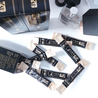 헬스업_천명진프리미엄홍삼스틱_10ml x 30포 — 4.5점을 준 리뷰어가 2021년 1월 올린 사용 사진