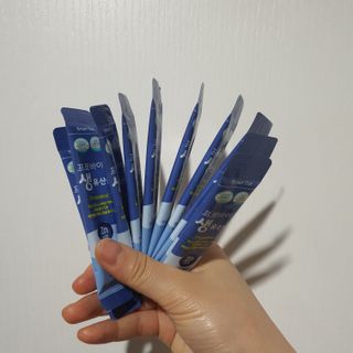 서울약사신협_프로바이오생유산균_2.5G x 100포 — 5점을 준 리뷰어가 2021년 4월 올린 사용 사진