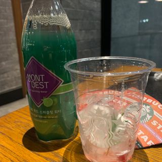몽베스트 Montbest with Sparkling water Lime20병 — 4점을 준 리뷰어가 2021년 10월 올린 사용 사진