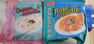 [푸딩팩토리] 로제누들떡볶이 500g / 까르보나라크림누들떡볶이 500g — 5점을 준 리뷰어가 2022년 7월 올린 사용 사진