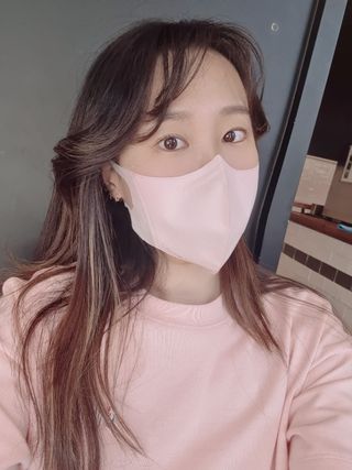 끌린에르 스포츠 귀편한 새부리형 마스크 (뉴컬러포함) — 5점을 준 리뷰어가 2022년 5월 올린 사용 사진