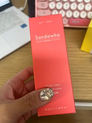 산다화 더블 이펙트 안티 링클 세럼 50ml — 4.5점을 준 리뷰어가 2022년 10월 올린 사용 사진