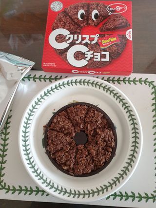 NISSIN 닛신 크리스피 초코 — 5점을 준 리뷰어가 2022년 12월 올린 사용 사진