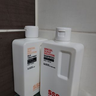 트리플에스 탈모 샴푸 275ml + 실크 트리트먼트 275ml — 5점을 준 리뷰어가 2021년 3월 올린 사용 사진