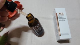 [세븐원쓰리 713] 피부톤을 속부터 밝게 피누스 비타민C 딥 하이드레이션 세럼 — 5점을 준 리뷰어가 2021년 10월 올린 사용 사진