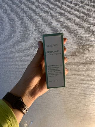 나나스킨 콤플렉스씨쓰리닥터클리어앰플 — 3.5점을 준 리뷰어가 2021년 3월 올린 사용 사진