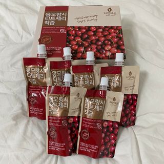 자연에온 몽모랑시 타트체리 착즙 100mL 10개입 2BOX — 5점을 준 리뷰어가 2021년 1월 올린 사용 사진