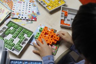 애니블록 뽀로로 퍼즐 스타터 — 5점을 준 리뷰어가 2021년 1월 올린 사용 사진