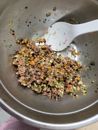 해풀잎 누구나 김밥*1ea [(혼합야채 35g *1ea,  김밥김 (5g, 5ea),  양념간장 (6g, 5ea), 참기름(5g, 2ea)] — 5점을 준 리뷰어가 2022년 7월 올린 사용 사진