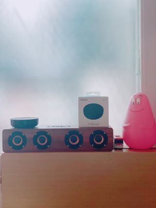 아카라 집 밖에서도 집 안을 돌봐주는 스마트 리모컨 — 4.5점을 준 리뷰어가 2022년 6월 올린 사용 사진