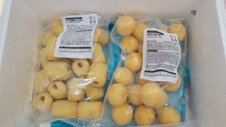 Dog&Ball 독앤볼 [Dog&Ball] 미니찹쌀볼도그 찹쌀치즈볼 — 4점을 준 리뷰어가 2021년 11월 올린 사용 사진