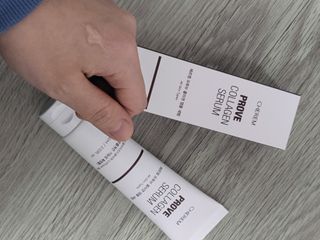 체르엠  프루브 콜라겐 앰플세럼 60ml 1병 — 5점을 준 리뷰어가 2022년 2월 올린 사용 사진