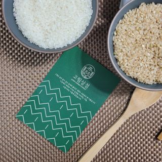고림상점 풍부한 햇살과 바닷바람이 키우는 강화 교동 쌀 [백미1kg, 현미 1kg] 세트 — 5점을 준 리뷰어가 2021년 12월 올린 사용 사진