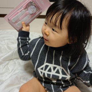 유비맘 스푼포크 케이스 세트 1+1 _컬러랜덤 발송 — 5점을 준 리뷰어가 2021년 1월 올린 사용 사진