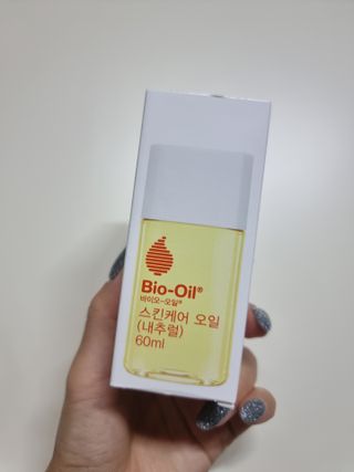 바이오오일 [바이오-오일] 스킨케어 오일 내추럴 60ml — 5점을 준 리뷰어가 2021년 5월 올린 사용 사진