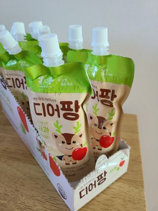[몸엔용] 우리 아이 건강간식, 달콤한 녹용곤약젤리 디어팡 4종 — 5점을 준 리뷰어가 2021년 8월 올린 사용 사진