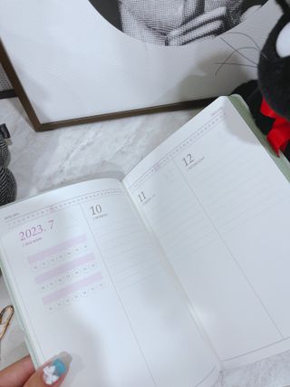 리훈 다이어리 2023년 이야기 펜 스티커 세트 그란데 6개월 하반기 — 5점을 준 리뷰어가 2023년 6월 올린 사용 사진