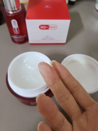 레드투래드 센서티브 슈퍼 크림 50ml — 4점을 준 리뷰어가 2021년 9월 올린 사용 사진