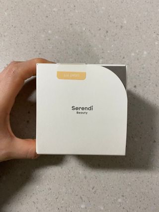 세렌디뷰티 퍼펙트 에어리 래디언스 쿠션 — 5점을 준 리뷰어가 2022년 1월 올린 사용 사진