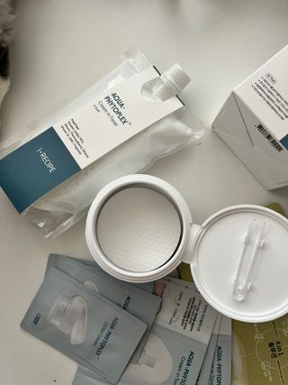 아이레시피 아쿠아 피토플렉스 크림 인 패드+ 크림 인 토너 리필 350ml — 3점을 준 리뷰어가 2023년 5월 올린 사용 사진