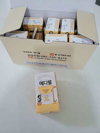메디웰 페디아드링크 미니 바나나맛 — 5점을 준 리뷰어가 2022년 9월 올린 사용 사진