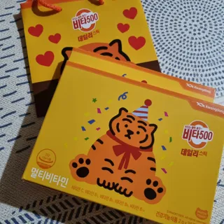 광동생활건강 [광동] 비타 500 데일리 스틱 VB, VC를 함유한 멀티비타민 30포+30포 — 5점을 준 리뷰어가 2022년 7월 올린 사용 사진