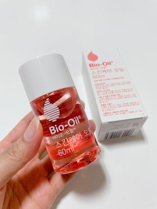 바이오오일 [바이오-오일] 스킨케어 오일 내추럴 60ml — 4.5점을 준 리뷰어가 2021년 6월 올린 사용 사진