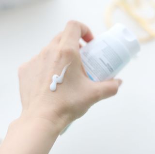 랑벨 수퍼내츄럴 아쿠아 수딩 크림 100ml — 5점을 준 리뷰어가 2022년 5월 올린 사용 사진