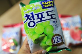 청포도캔디 복숭아캔디 — 4.5점을 준 리뷰어가 2022년 11월 올린 사용 사진