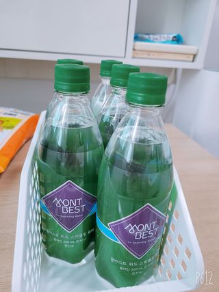 몽베스트 Montbest with Sparkling water Plain 20병 — 5점을 준 리뷰어가 2022년 8월 올린 사용 사진