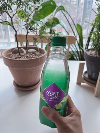 몽베스트 Montbest with Sparkling water Lemon OR Lime 20병(랜덤) — 4.5점을 준 리뷰어가 2023년 3월 올린 사용 사진