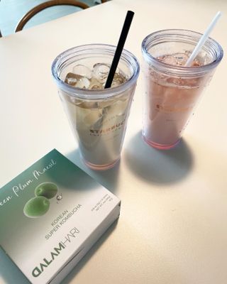 달람하리 DALAMHARI [미.친.탄.산.] 과즙 듬뿍 청량한 탄산 습관 15kcal 슈퍼콤부차 (오미자 / 유자 / 매실 택1) — 5점을 준 리뷰어가 2022년 8월 올린 사용 사진