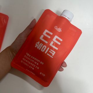 [덜다] 든든 식물성 단백질 쉐이크 40g X 7입 (곡물/딸기) — 5점을 준 리뷰어가 2023년 9월 올린 사용 사진