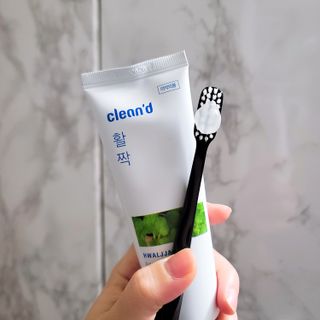 주식회사 클린디 [클린디] 고기능성 칫솔 세트_기능모/탄력모/미세모/초극세모 — 5점을 준 리뷰어가 2022년 3월 올린 사용 사진