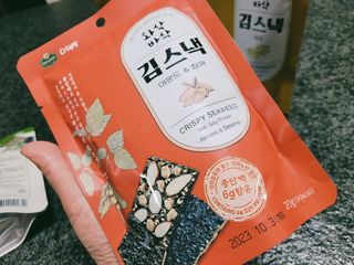 더빈트 와삭바삭 김스낵 — 5점을 준 리뷰어가 2023년 2월 올린 사용 사진