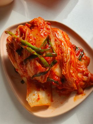 셰프애찬 알배기 겉절이 김치 1kg — 5점을 준 리뷰어가 2022년 11월 올린 사용 사진