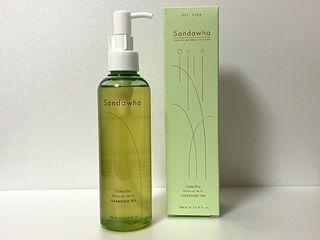 스킨큐어 산다화 순한 클렌징 동백 오일 200ml — 5점을 준 리뷰어가 2023년 4월 올린 사용 사진