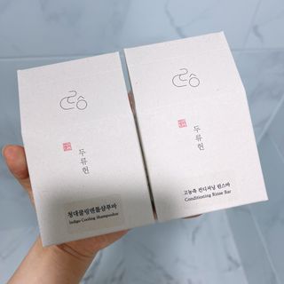 두류헌 샴푸바+컨디셔닝 린스바 머리가꿈세트 — 4.5점을 준 리뷰어가 2022년 7월 올린 사용 사진