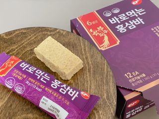 씨알푸드 건강기능식품 6년근 홍삼 함유, 바로먹는 홍삼바 30g 12개입 — 4.5점을 준 리뷰어가 2022년 3월 올린 사용 사진
