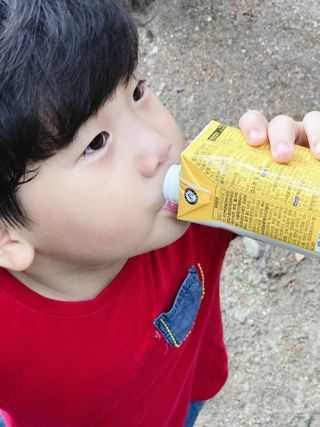 메디웰 페디아드링크 미니 바나나맛 — 5점을 준 리뷰어가 2021년 7월 올린 사용 사진