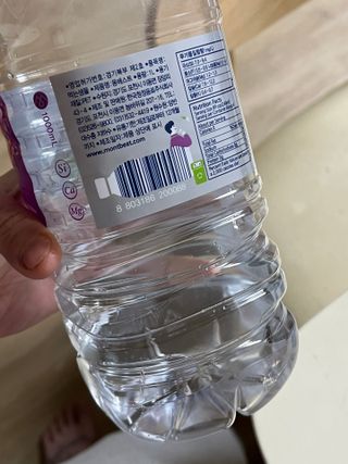 몽베스트 MONTBEST 1L 12입 — 5점을 준 리뷰어가 2022년 2월 올린 사용 사진