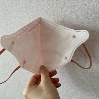 애니가드 셋업마스크 4컬러 각 10매입 [크리미베이지, 캐시미어로즈, 초콜렛브라운, 미드나잇네이비] — 5점을 준 리뷰어가 2022년 2월 올린 사용 사진