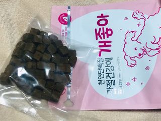 My Pet Care 천연단백질 관절건강에 개좋아 — 5점을 준 리뷰어가 2021년 1월 올린 사용 사진