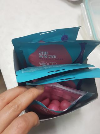 [푸름웰니스] 라바 쑥쑥구미 36g — 5점을 준 리뷰어가 2021년 12월 올린 사용 사진