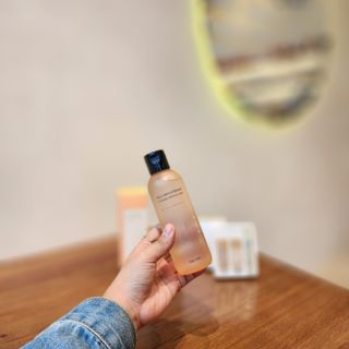 리엔케이 셀 브라이트닝 클렌징 앰플 리퀴드 — 5점을 준 리뷰어가 2023년 10월 올린 사용 사진