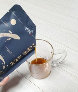 [비린내 완벽제거] 본황칠 통장어 국내산 장어즙 아르기닌 2800mg 장어즙효능 기력보강 — 5점을 준 리뷰어가 2022년 8월 올린 사용 사진